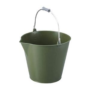 （まとめ）TRUSCO ソフトバケット 14LOD色 TSB-14OD 1個【×5セット】