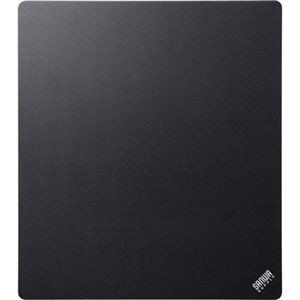 （まとめ）サンワサプライ 薄型マウスパッドSサイズ ブラック MPD-RS1S-BK 1枚【×10セット】