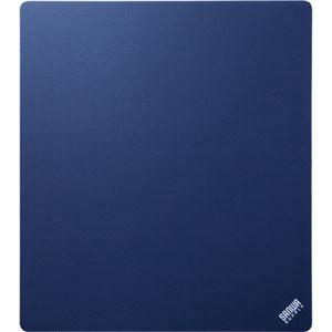 （まとめ）サンワサプライ 薄型マウスパッドSサイズ ブルー MPD-RS1S-BL 1枚【×10セット】