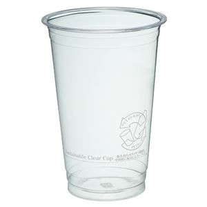 （まとめ）サンナップ サスティナブルクリアーカップ 510ml（17オンス）C92-510SCC 1パック（40個）【×10セット】