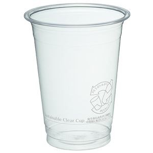 （まとめ）サンナップ サスティナブルクリアーカップ 420ml（14オンス）C92-420SCC 1パック（40個）【×10セット】