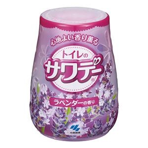 （まとめ）小林製薬 サワデーこころ落ち着くラベンダーの香り 本体 140g 1個【×10セット】