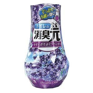 （まとめ）小林製薬 トイレの消臭元やすらぎそよぐラベンダー 400ml 1個【×10セット】