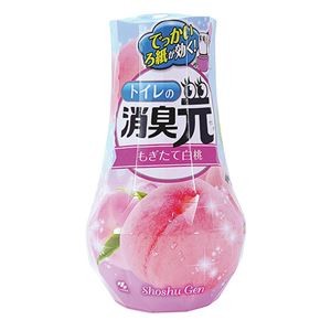 （まとめ）小林製薬 トイレの消臭元 もぎたて白桃400ml 1個【×10セット】