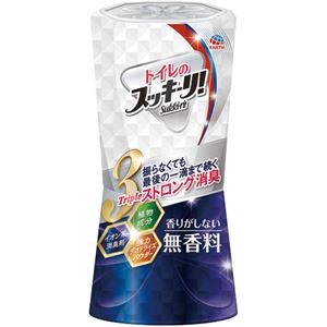 （まとめ）アース製薬 トイレのスッキーリ！ 無香料 400ml 1個【×10セット】