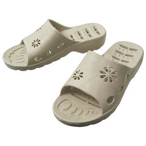 （まとめ）マルハチ産業 ランドリエ ベージュM（22.0～24.5cm）101153BE 1足【×10セット】