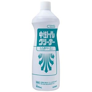 （まとめ）シーバイエス 中性トイレクリーナー800ml 1本【×10セット】