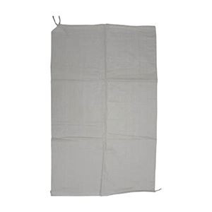 （まとめ）ユタカメイク 収集袋 PP収集袋（乳白）60cm×100cm W-42 1パック（5枚）【×10セット】