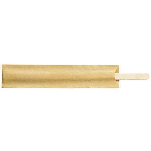 （まとめ）TANOSEE ウッドマドラー160mm 紙袋入 1パック（100本）【×20セット】