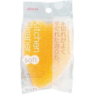 （まとめ）アイセン キッチンクリーナーソフト OrKF111-OR 1個【×20セット】