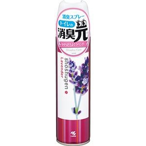 （まとめ）小林製薬 トイレの消臭元スプレー ラベンダー 1本【×20セット】