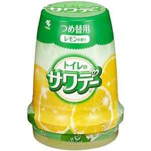（まとめ）小林製薬 サワデー気分すっきりレモンの香り つめ替用 140g 1個【×20セット】