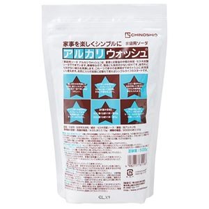 （まとめ）地の塩社 アルカリウォッシュ 500g 1個【×20セット】