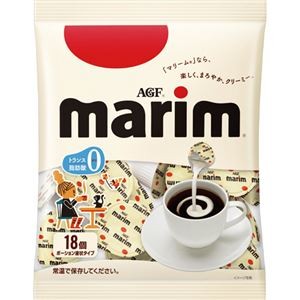 （まとめ）味の素AGF マリーム ポーション 4.5ml/個 1袋（18個）【×30セット】【代引不可】