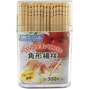 （まとめ）大和物産 角形楊枝 1パック（300本）【×30セット】