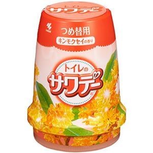 （まとめ）小林製薬 サワデーこころ安らぐキンモクセイの香り つめ替用 140g 1個【×50セット】