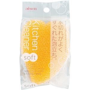（まとめ）アイセン キッチンクリーナーソフト OrKF111-OR 1個【×50セット】