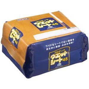 （まとめ）山崎産業 プロテック ウエットシート45220×480mm MO646-045X-MB 1パック（5枚）【×20セット】