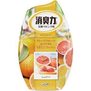 （まとめ）エステー お部屋の消臭力 グレープフルーツ 400ml 1個【×20セット】