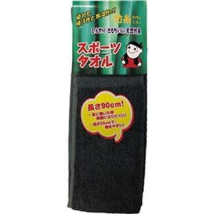 （まとめ）三重化学工業 ミエローブ 竹糸くんスポーツタオル グレー NO.TK13-GR 1枚【×20セット】
