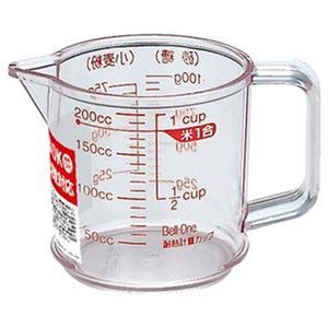 （まとめ）アスベル 耐熱計量カップ R-200220ml 1個【×20セット】