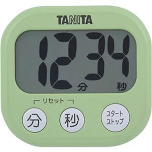 （まとめ）タニタ でか見えタイマーピスタチオグリーン TD-384GR 1個【×20セット】