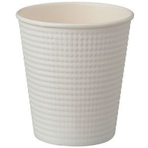 （まとめ）サンナップ エンボスカップ ホワイト250ml（8.5オンス）C2550EN 1パック（50個）【×20セット】