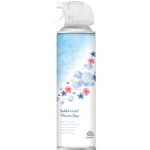 （まとめ）アース製薬 トイレのスッキーリエア！フローラルソープ 350ml 1セット（3本）【×10セット】
