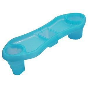 （まとめ）旭電機化成 ひざのせトレー ブルーACT-101-BL 1個【×10セット】