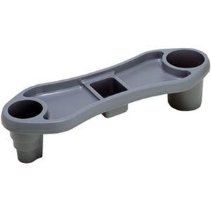 （まとめ）旭電機化成 ひざのせトレー グレーACT-101-GR 1個【×10セット】