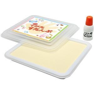 （まとめ）シヤチハタ てがたすたんぷセットオレンジ HT-AS-OR 1パック【×10セット】