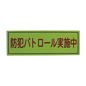 （まとめ）スリーライク スリーライク防犯広報用マグネットBタイプ（無反射）170×500 A-0645-07 1枚【×5セット】