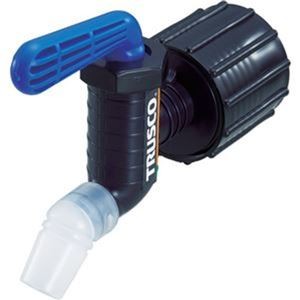 （まとめ）TRUSCO 樹脂製給油コックキューちゃん 口径40 フッ素ゴム 青 QC-40-FKM-B 1個【×3セット】