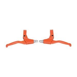 （まとめ）TRUSCO THR-5526用ブレーキレバー 左右セット THR-26BKE 1セット【×3セット】