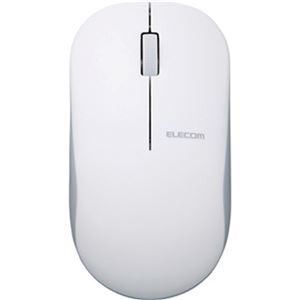 （まとめ）エレコム Bluetooth4.03ボタンIR LEDマウス ホワイト M-K7BRWH/RS 1個【×3セット】