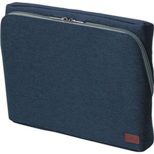 （まとめ）ソニック ユートリム スマ・スタ立つバッグインバッグ ワイドA4 ネイビー UT-1905-K 1個【×3セット】