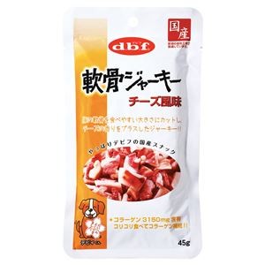 （まとめ） 軟骨ジャーキー チーズ風味 45g 【×48セット】 （ペット用品・犬用フード）