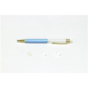 (まとめ）クラフト用ボールペン マリンブルー 芯別売り【×10セット】