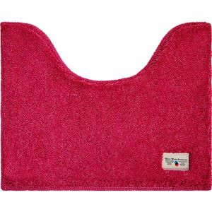 （まとめ） オカトー カラーモードプレミアム ミニトイレマット 40×50cm ローズ 【×2セット】