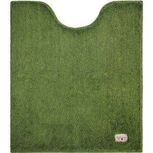 オカトー カラーモードプレミアム ロングトイレマット 80×70cm グリーン