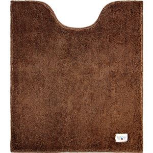 オカトー カラーモードプレミアム ロングトイレマット 80×70cm ブラウン