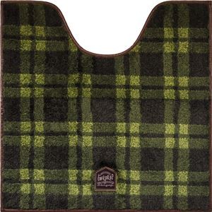 オカトー Cafesulu? トイレマット 60×60cm タータンチェック