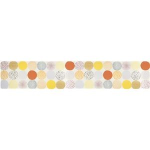 オカトー 拭ける北欧風キッチンマット 45×240cm ドット
