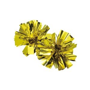 （まとめ）ハンドフリーチアポンポンゴールド【×20セット】