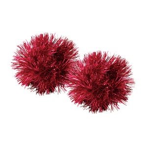 （まとめ）キラキラリストバンド 2個組 桃【×20セット】