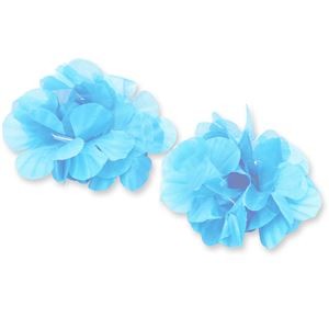 （まとめ）はなの腕輪 小 水色【×50セット】