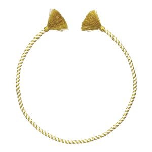 （まとめ）かんたんねじりはちまき 金／白【×20セット】