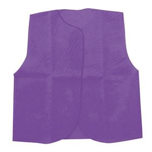 （まとめ）衣装ベース J ベスト 紫【×20セット】
