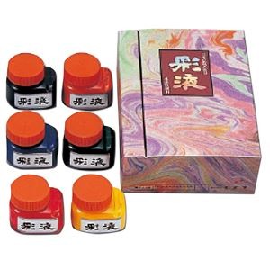 BK彩液マーブリングセット 70cc・6色組