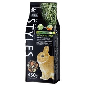 （まとめ） STYLES ネザーランドドワーフ専用 450g （ペット用品） 【×10セット】【代引不可】